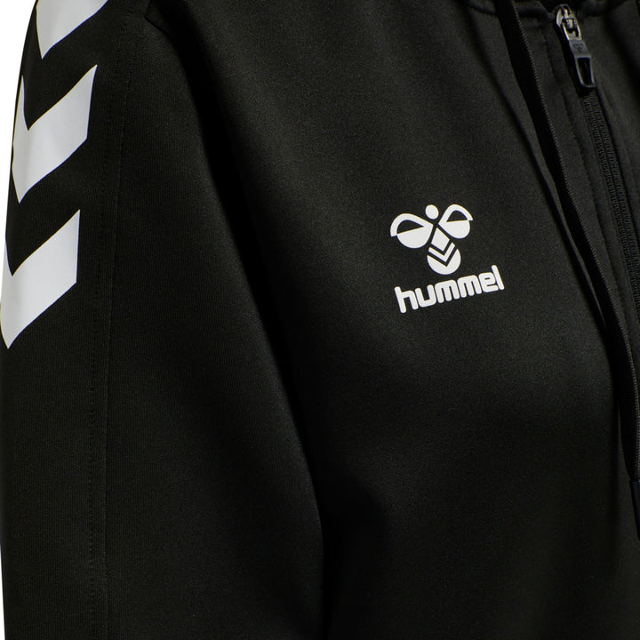 Hummel Hmlcore Xk Poly Zip Hood Sweat Woma - black