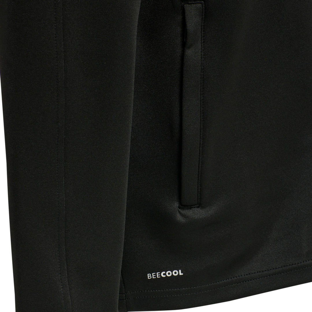 Hummel Hmlcore Xk Poly Zip Hood Sweat Woma - black