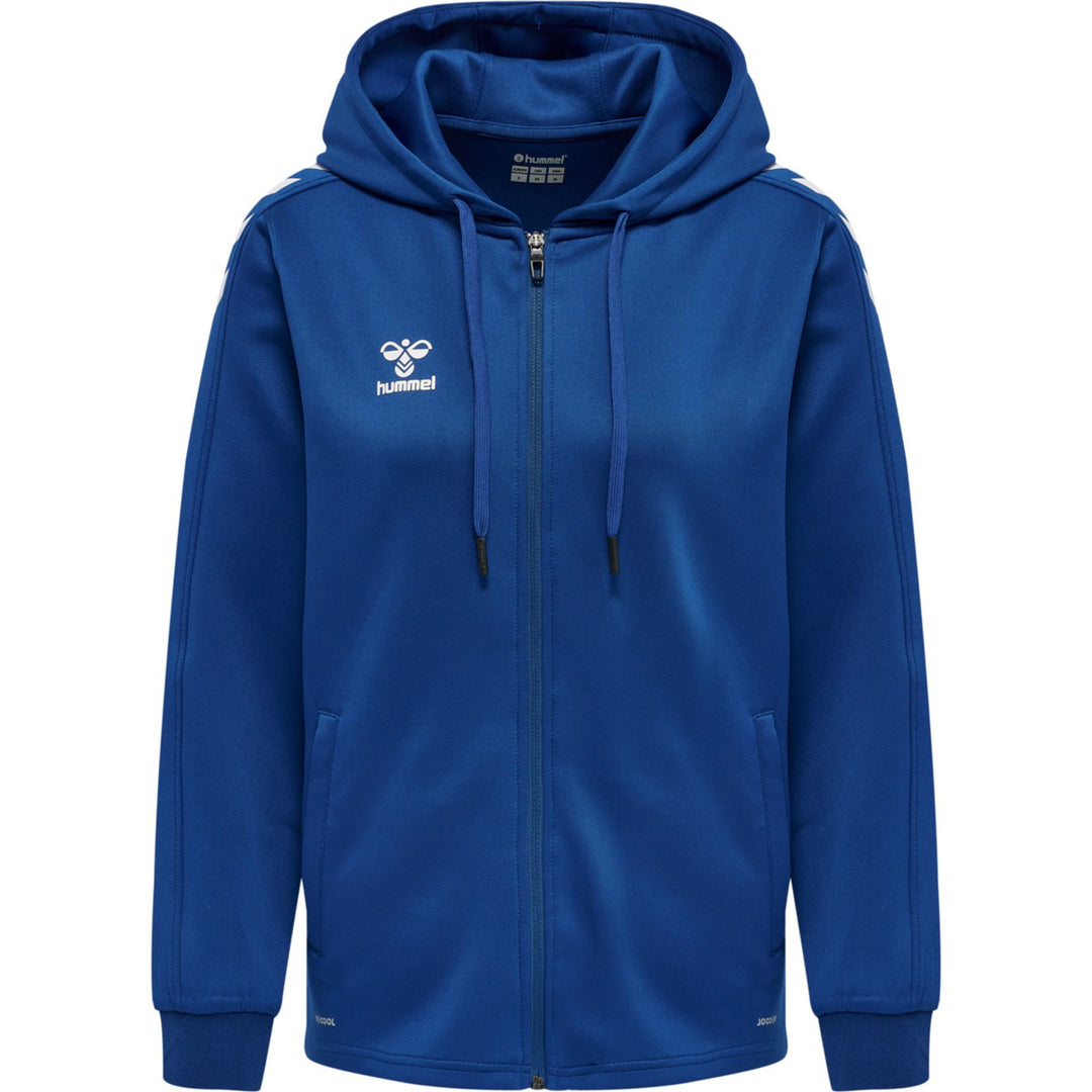 Hummel Hmlcore Xk Poly Zip Hood Sweat Woma - true blue