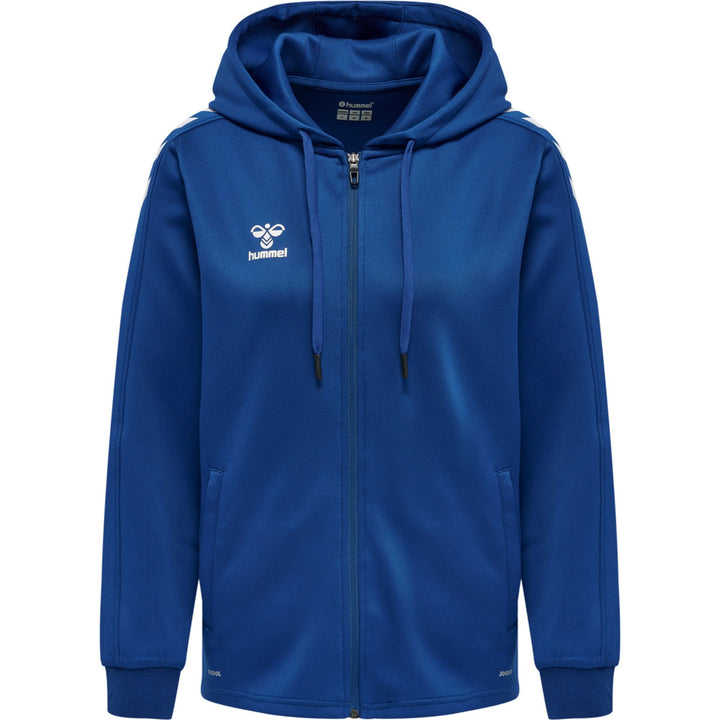 Hummel Hmlcore Xk Poly Zip Hood Sweat Woma - true blue