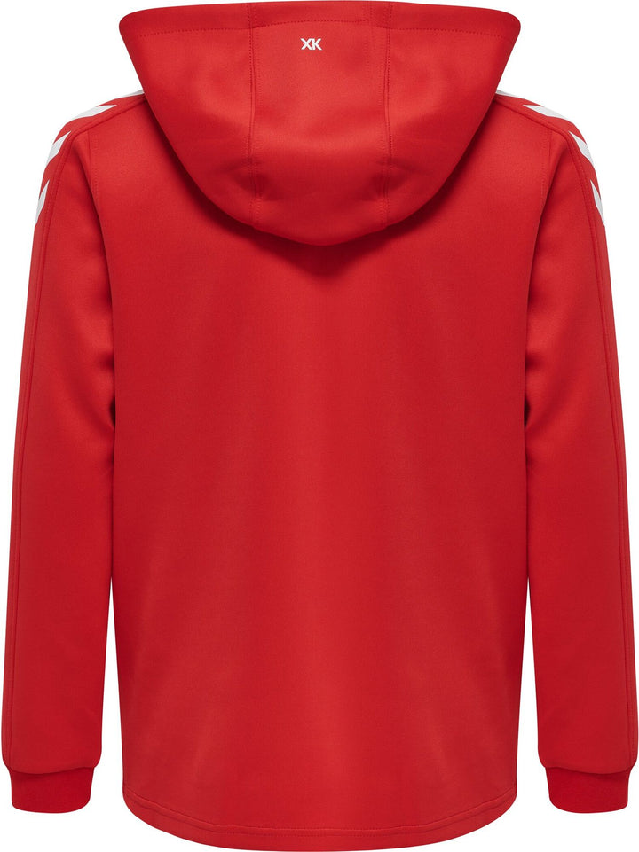 Hummel Hmlcore Xk Poly Zip Hood Sweat Kids - true red