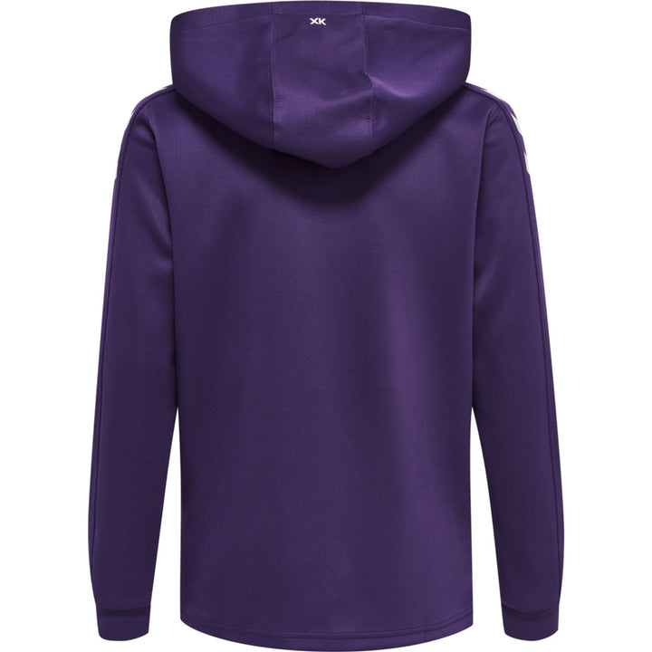 Hummel Hmlcore Xk Poly Zip Hood Sweat Kids - acai/white