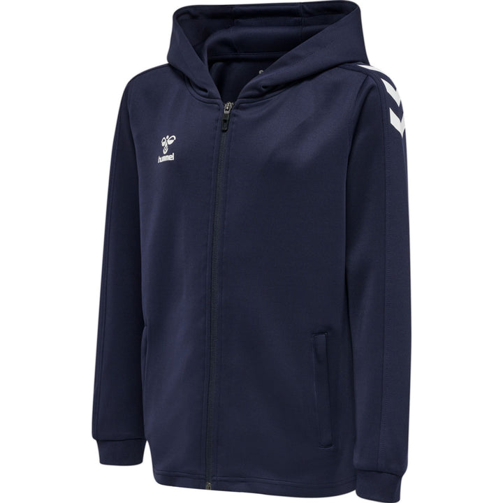 Hummel Hmlcore Xk Poly Zip Hood Sweat Kids - marine
