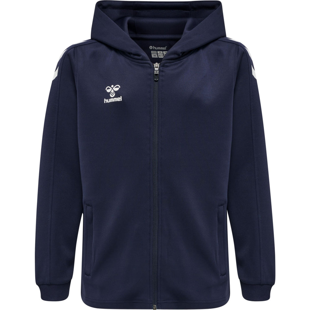 Hummel Hmlcore Xk Poly Zip Hood Sweat Kids - marine