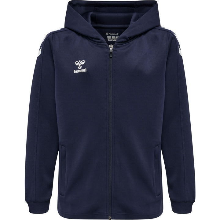 Hummel Hmlcore Xk Poly Zip Hood Sweat Kids - marine