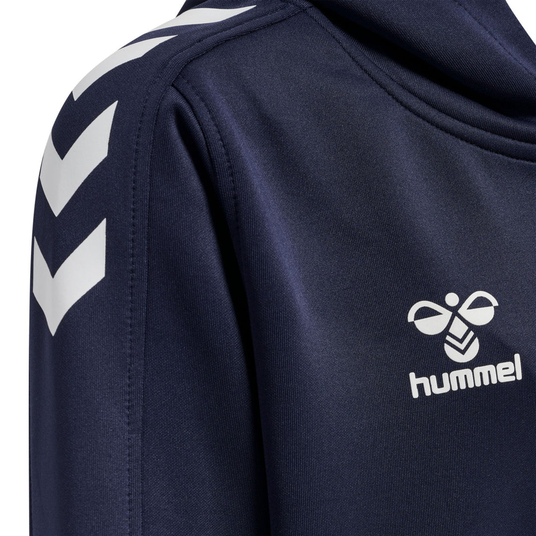 Hummel Hmlcore Xk Poly Zip Hood Sweat Kids - marine