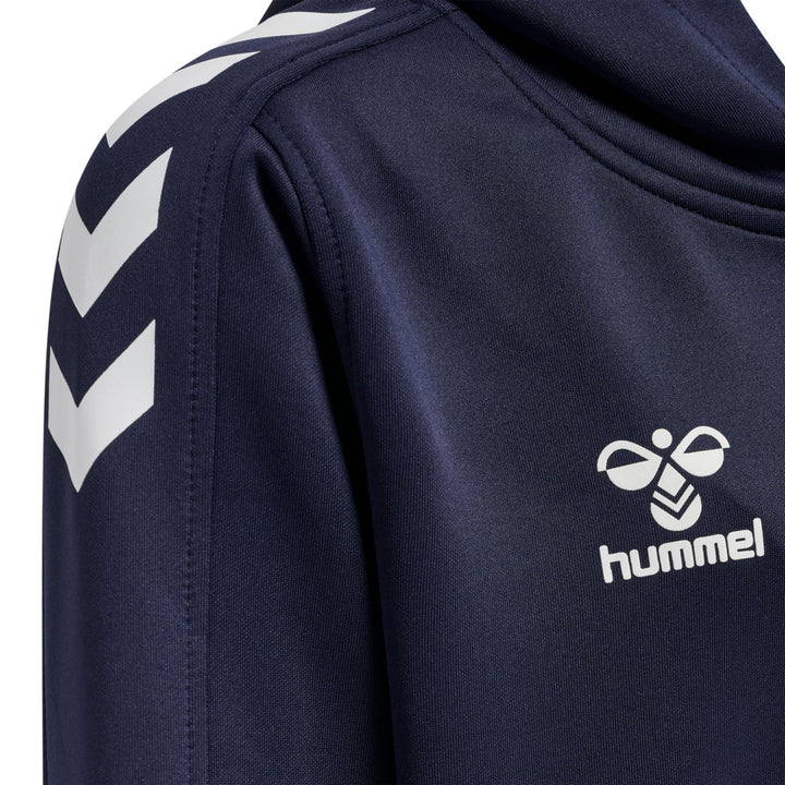 Hummel Hmlcore Xk Poly Zip Hood Sweat Kids - marine