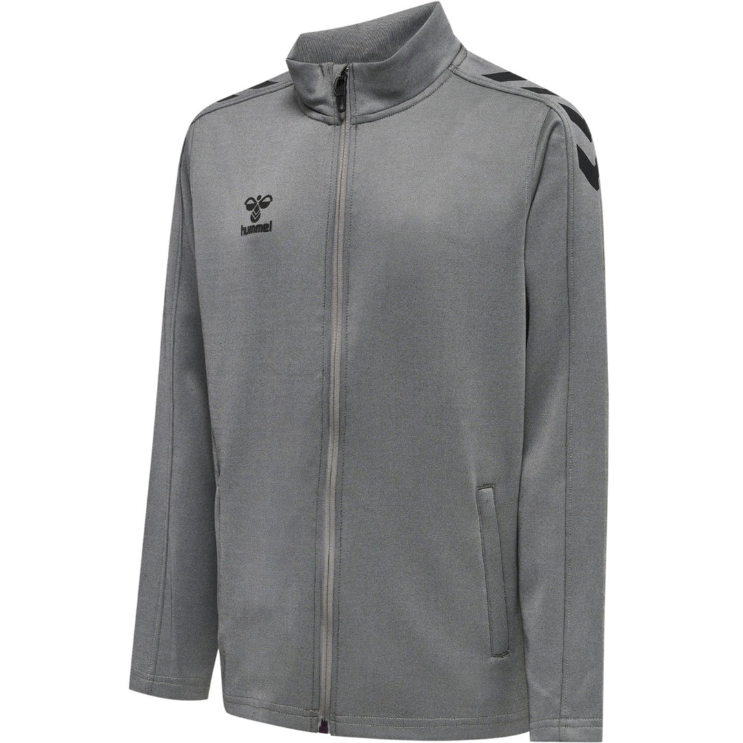 Hummel Hmlcore Xk Poly Zip Sweat Kids - grey melange