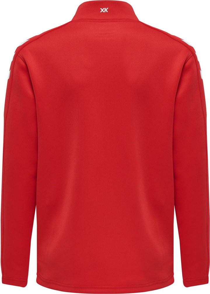 Hummel Hmlcore Xk Poly Zip Sweat Kids - true red