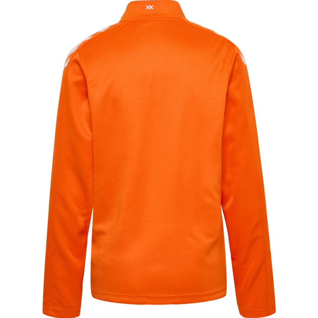 Hummel Hmlcore Xk Poly Zip Sweat Woman - orange tiger