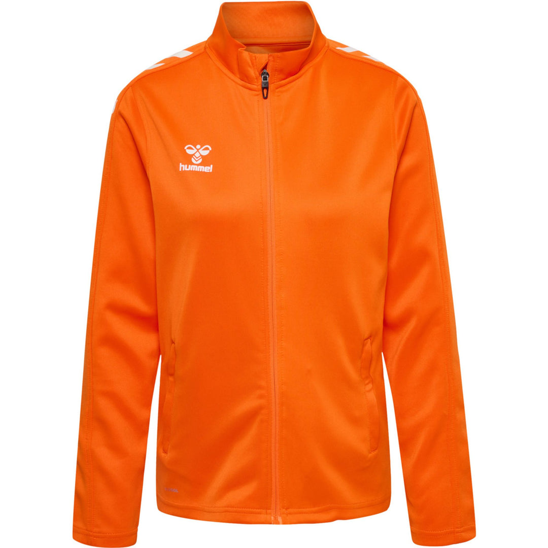 Hummel Hmlcore Xk Poly Zip Sweat Woman - orange tiger