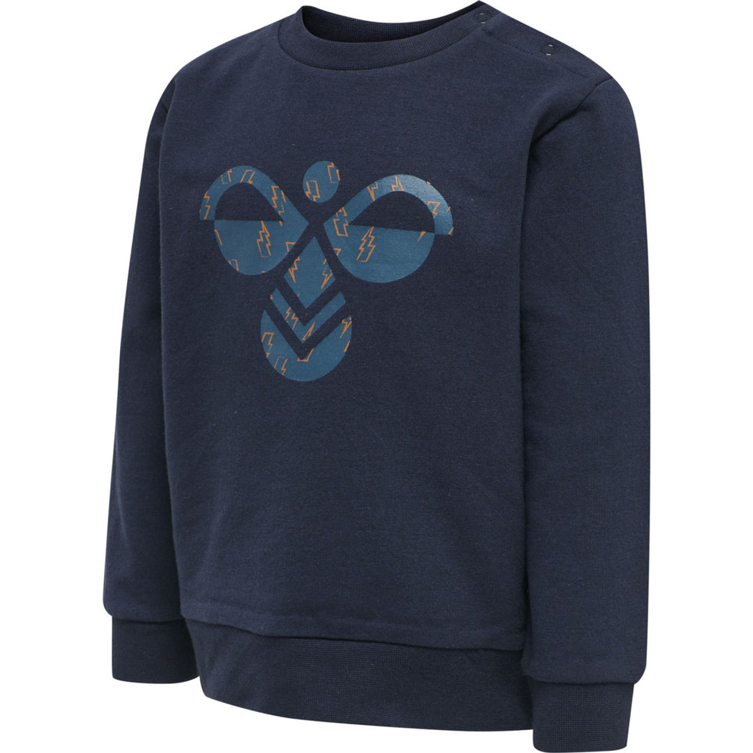 Hummel hmlCITRUS SWEATSHIRT - BLACK IRIS - 104 - black iris
