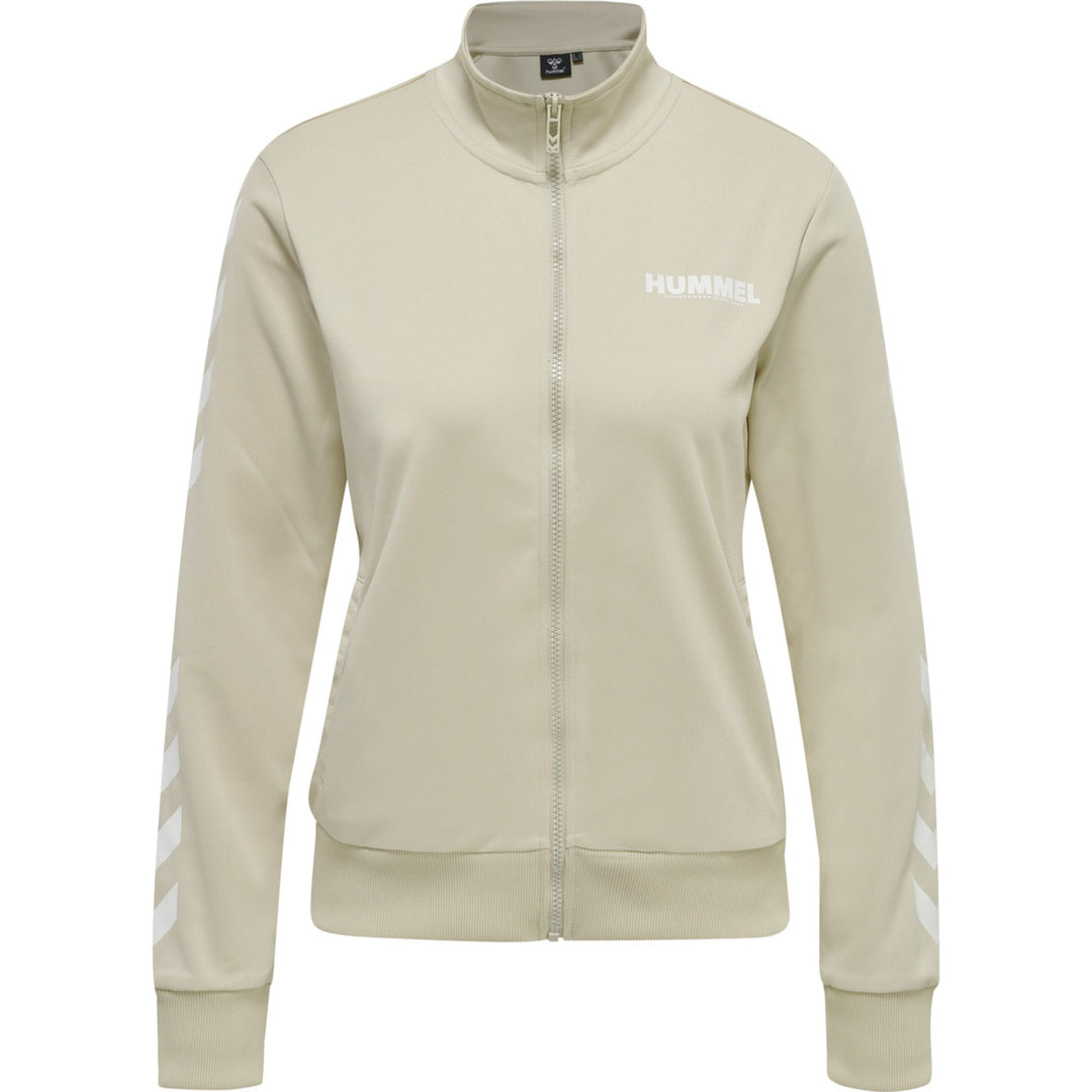 Hummel Hmllegacy Poly Woman Zip Jacket - pumice stone