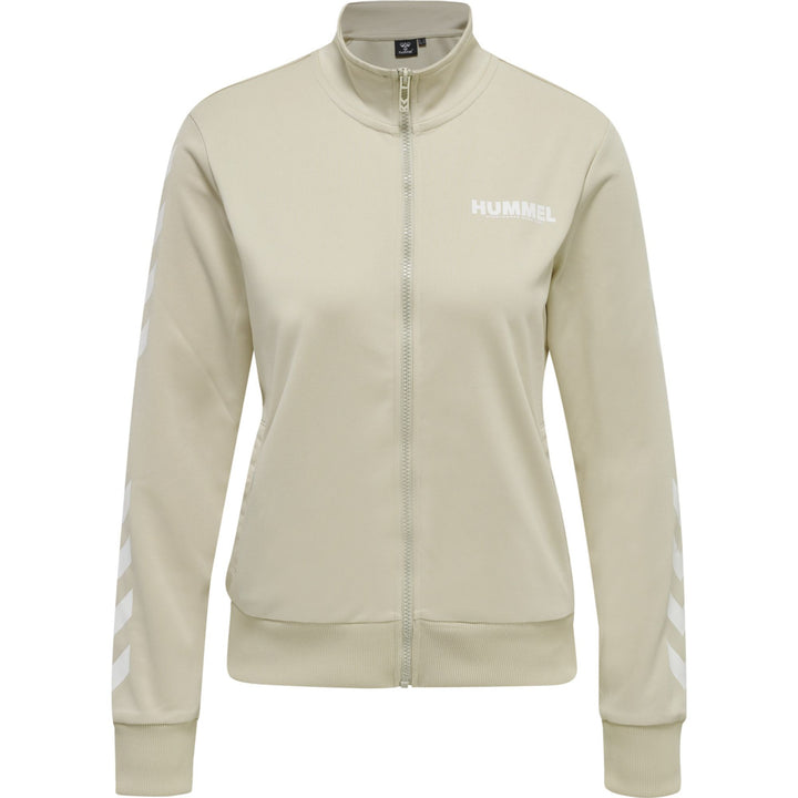 Hummel Hmllegacy Poly Woman Zip Jacket - pumice stone