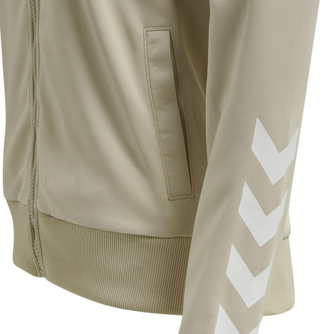 Hummel Hmllegacy Poly Woman Zip Jacket - pumice stone