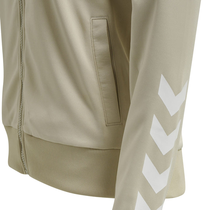 Hummel Hmllegacy Poly Woman Zip Jacket - pumice stone