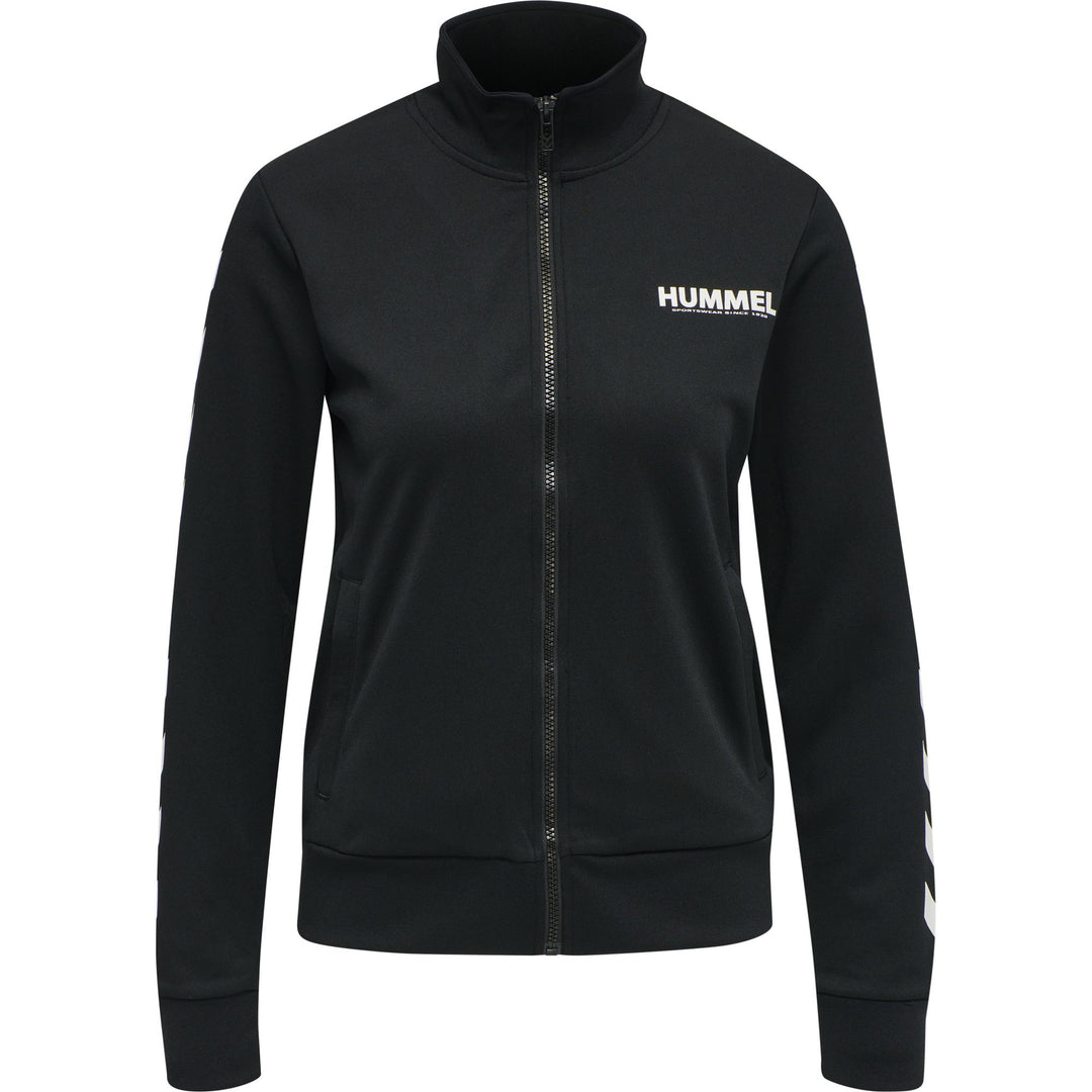 Hummel Hmllegacy Poly Woman Zip Jacket - black