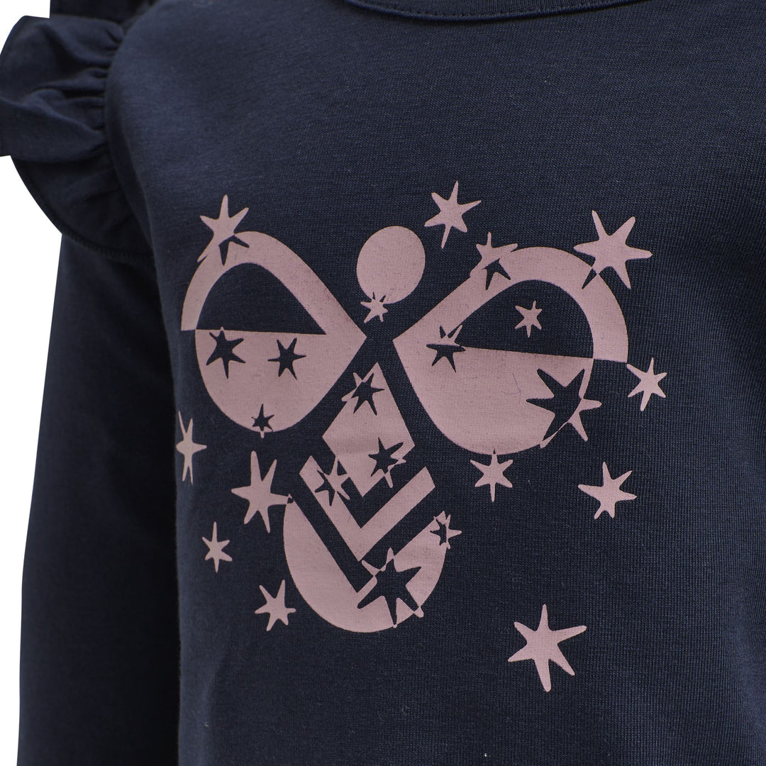 Hummel hmlSPARKLE T-SHIRT L/S - BLACK IRIS - 80 - black iris