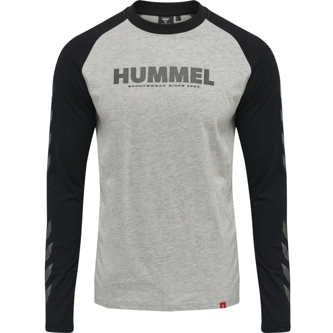 Hummel Hmllegacy Blocked T-Shirt L/S - grey melange