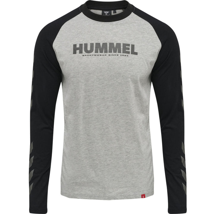Hummel Hmllegacy Blocked T-Shirt L/S - grey melange