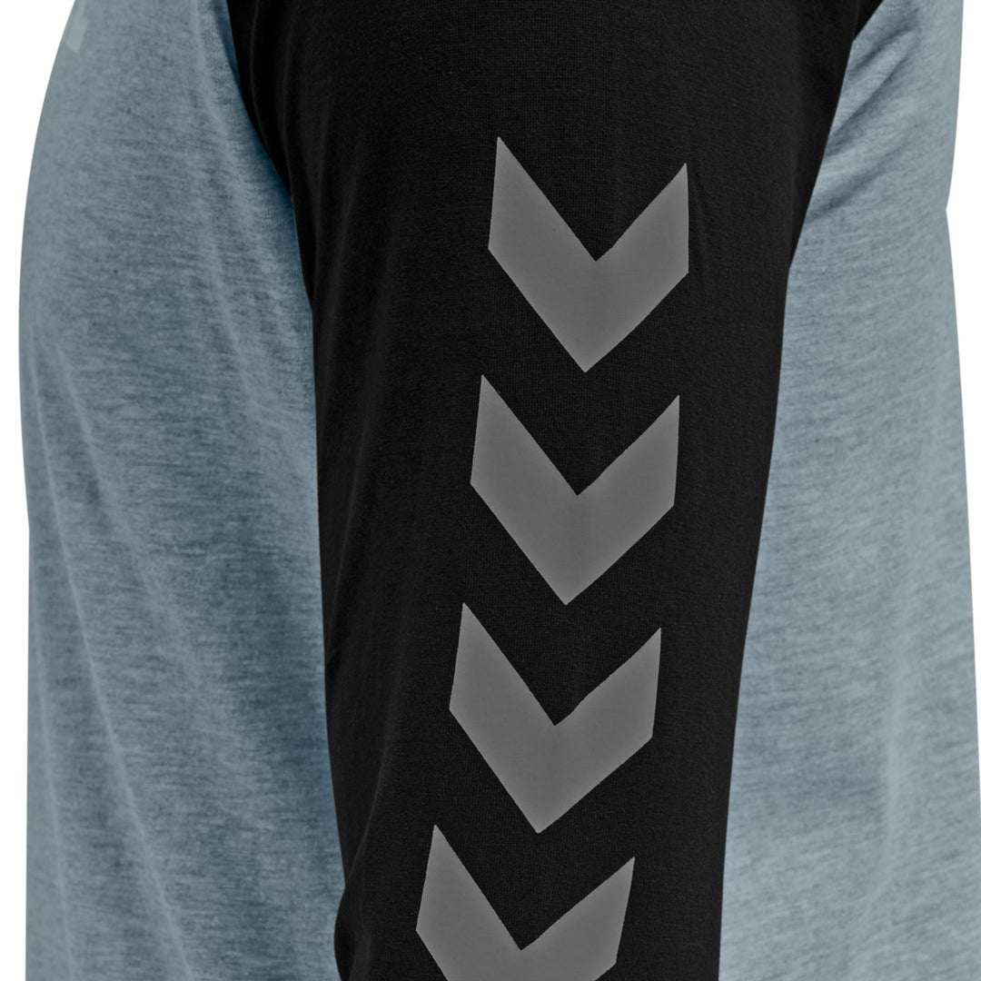 Hummel Hmllegacy Blocked T-Shirt L/S - grey melange
