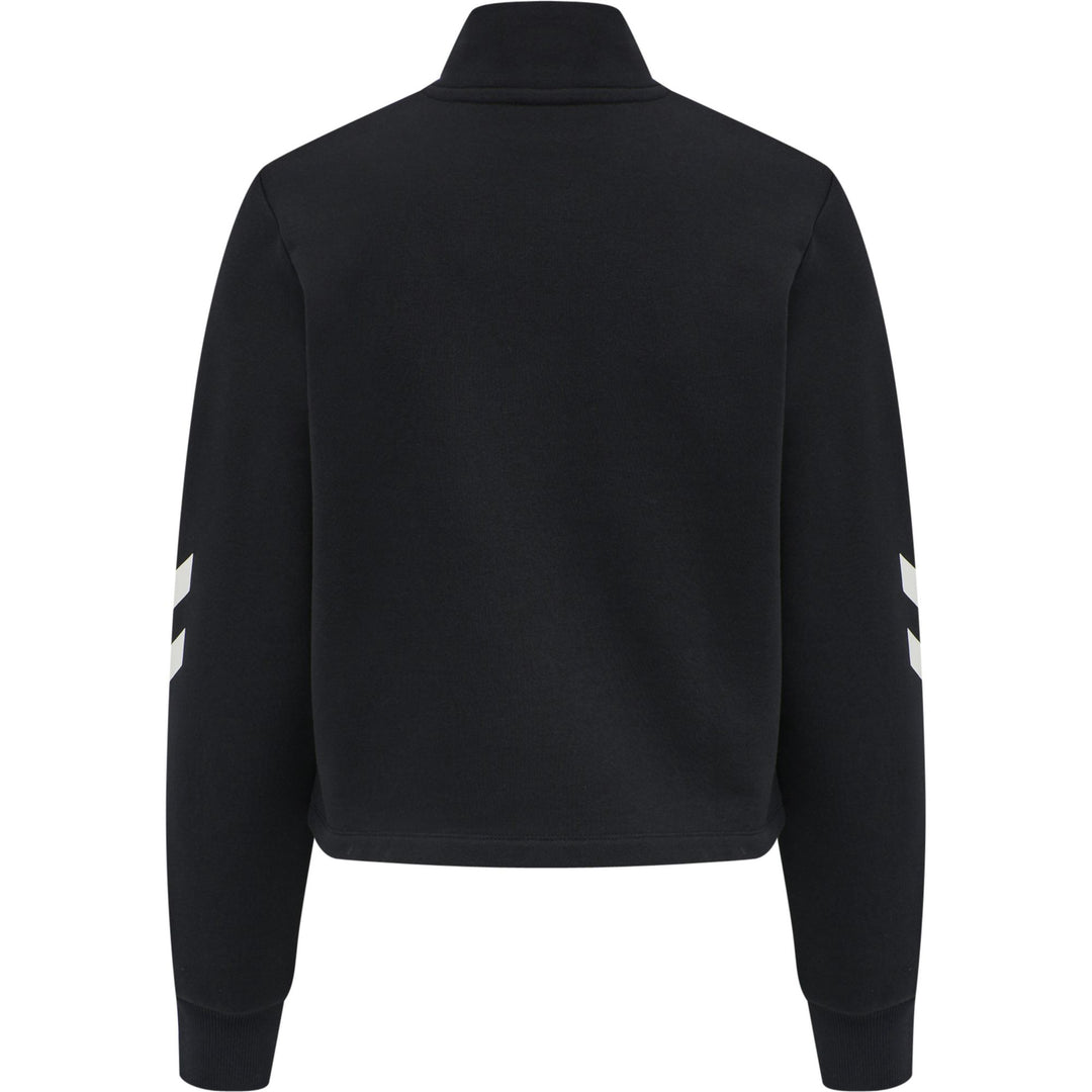 Hummel hmlLGC NIKKA CROPPED HALFZIP - black