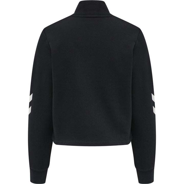 Hummel hmlLGC NIKKA CROPPED HALFZIP - black