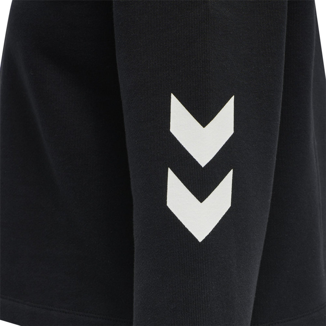 Hummel hmlLGC NIKKA CROPPED HALFZIP - black