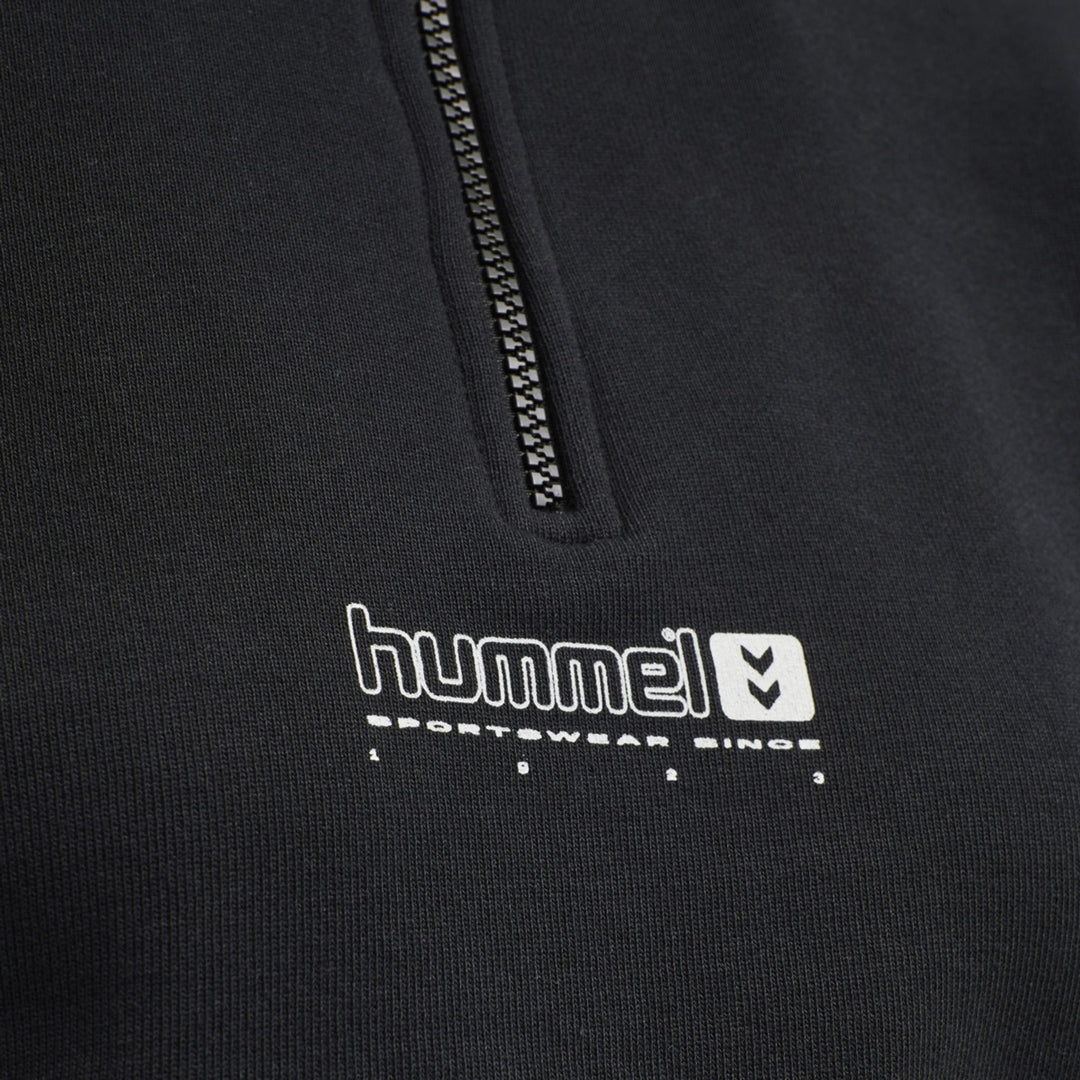 Hummel hmlLGC NIKKA CROPPED HALFZIP - black