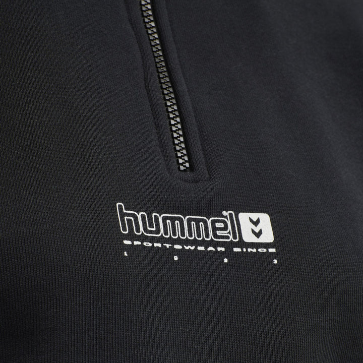 Hummel hmlLGC NIKKA CROPPED HALFZIP - black