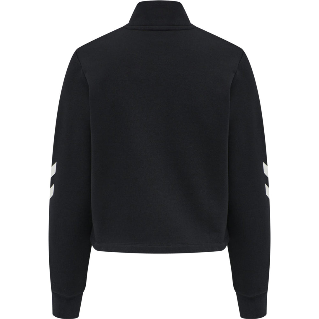 Hummel hmlLGC NIKKA CROPPED HALFZIP - black