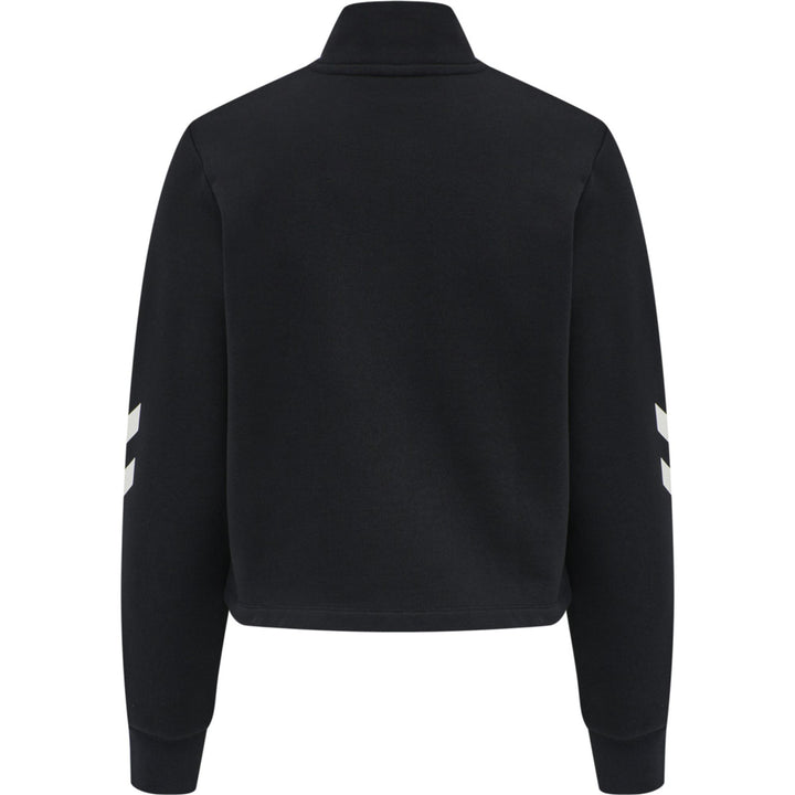 Hummel hmlLGC NIKKA CROPPED HALFZIP - black