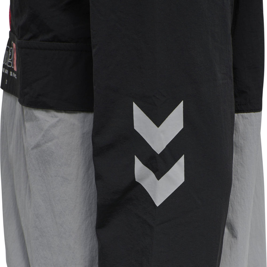 Hummel hmlLGC MUSA WOV HALFZIP JACKET - black