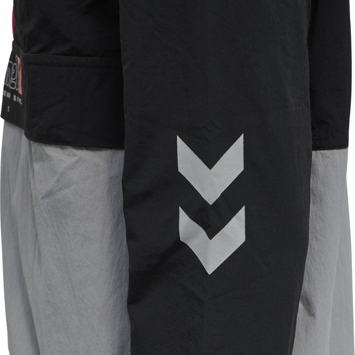 Hummel hmlLGC MUSA WOV HALFZIP JACKET - black