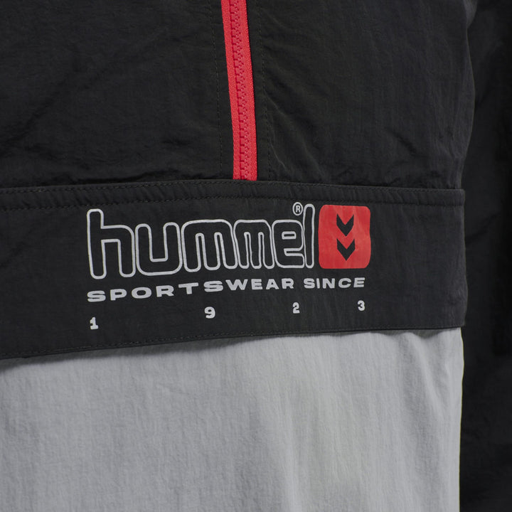 Hummel hmlLGC MUSA WOV HALFZIP JACKET - black