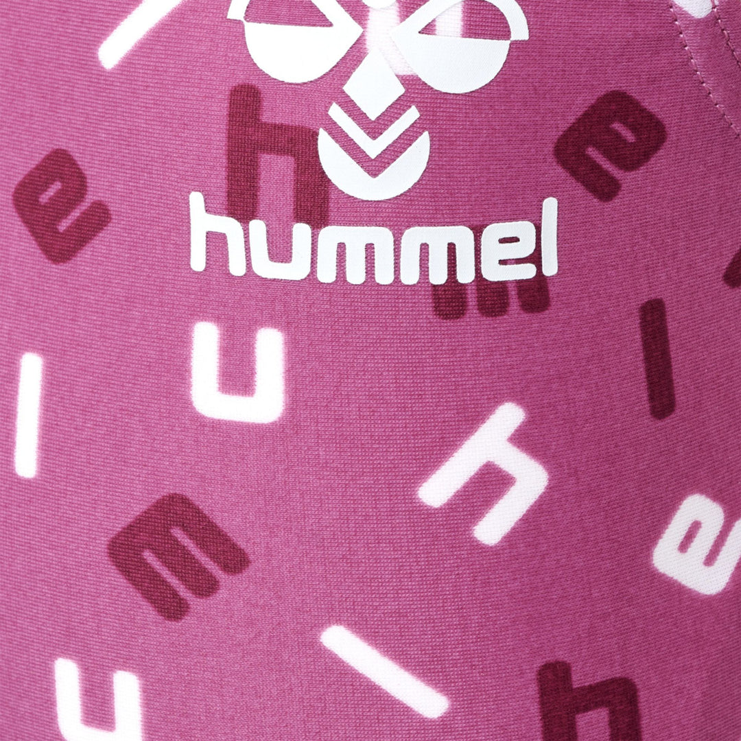 Hummel Hmlfilippa Swimsuit - red violet/bright white