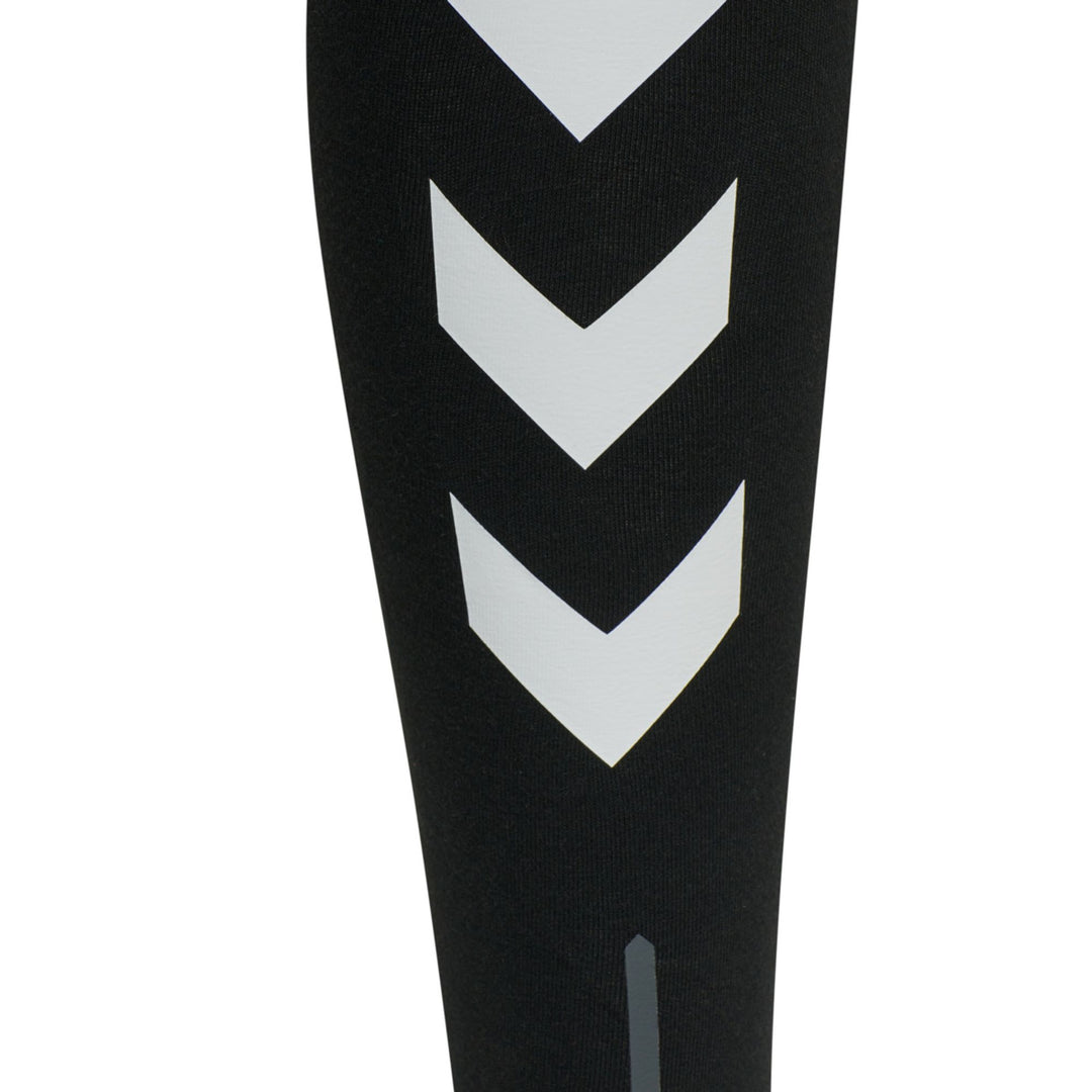 Hummel Hmlte Maja Mid Waist Cotton Tights - black