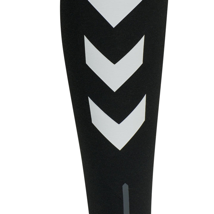 Hummel Hmlte Maja Mid Waist Cotton Tights - black