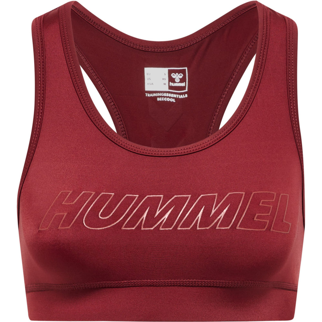 Hummel Hmlte Tola Sports Bra - cabernet