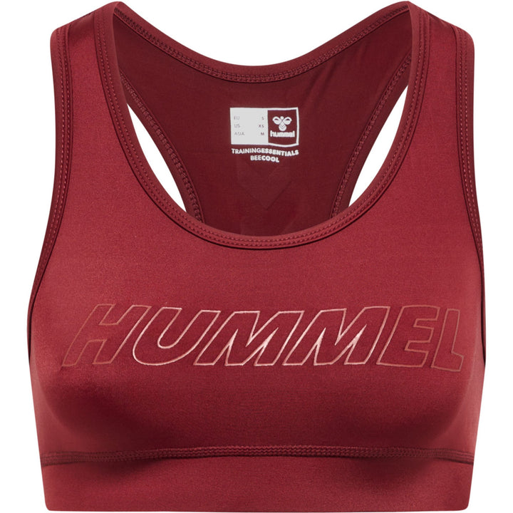 Hummel Hmlte Tola Sports Bra - cabernet