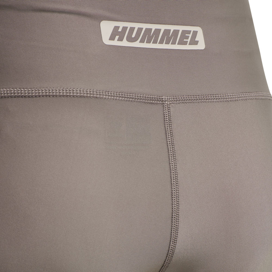 Hummel Hmlte Tola Hw Tight Shorts - driftwood