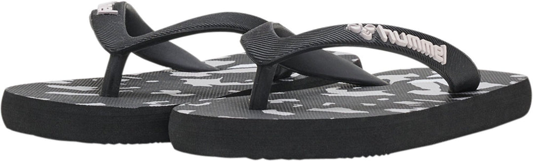 Hummel Flip Flop Jr - black/white