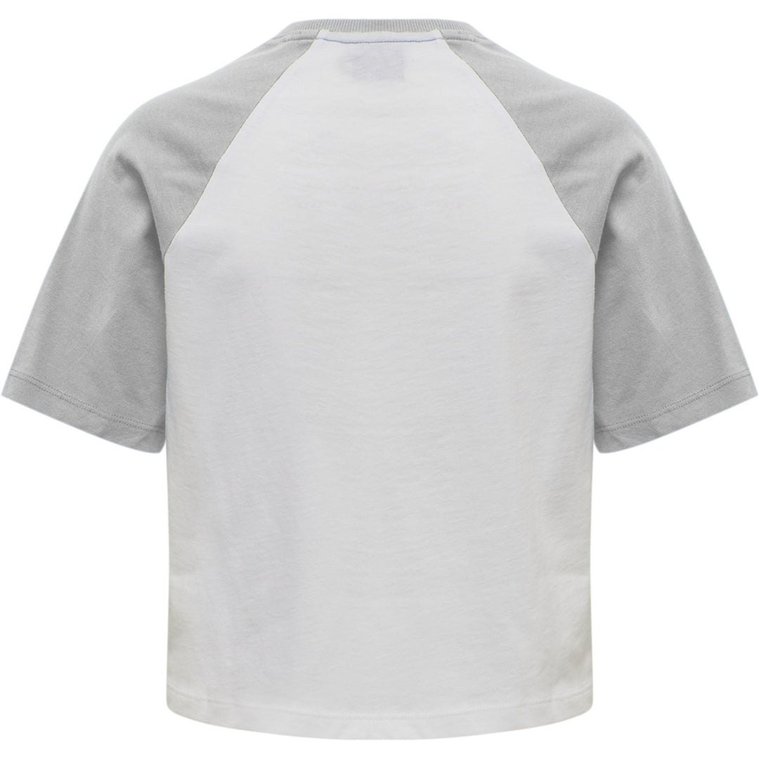 Hummel Hmllgc Naya Cropped T-Shirt - light grey melange