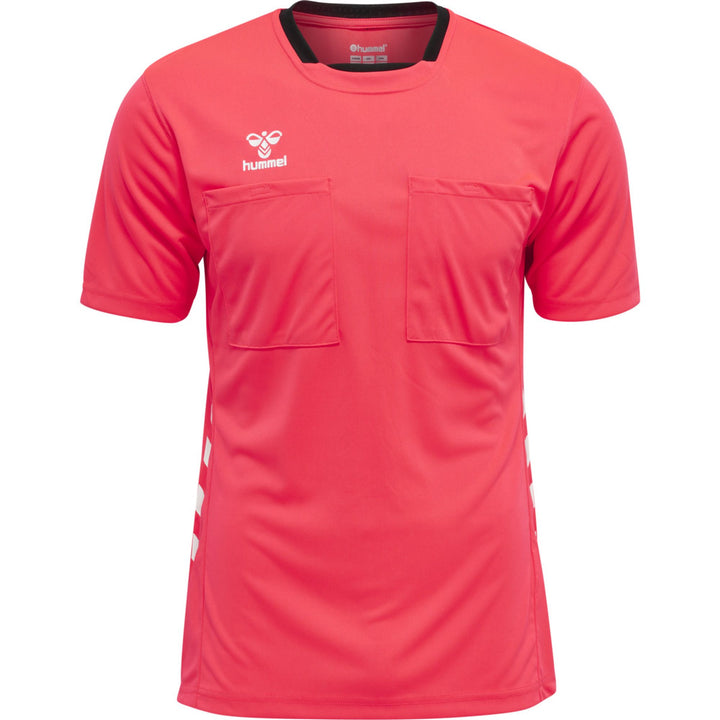Hummel Hmlreferee Chevron Jersey S/S - diva pink