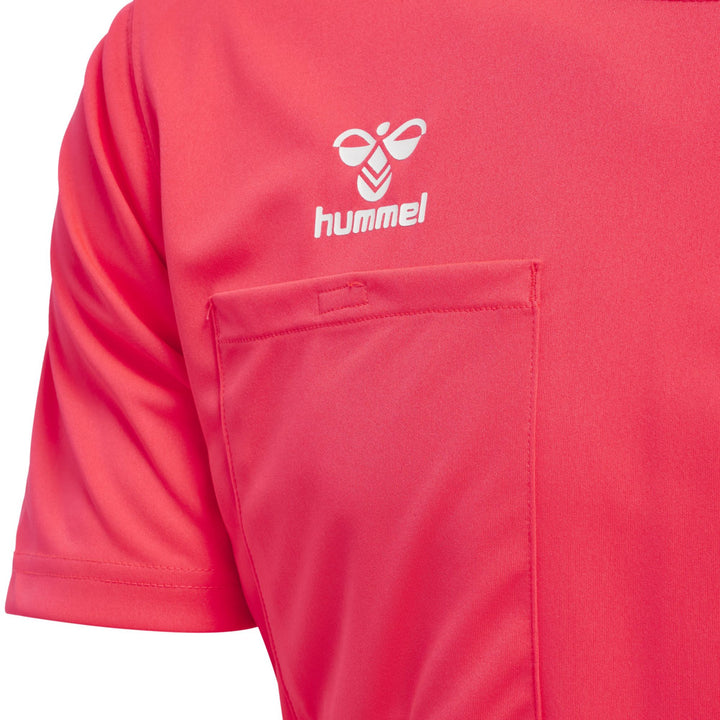 Hummel Hmlreferee Chevron Jersey S/S - diva pink