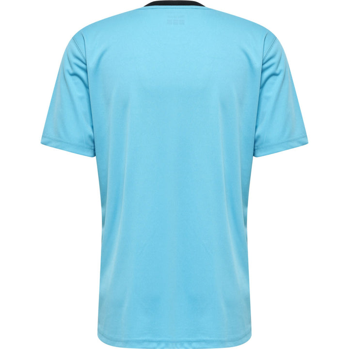Hummel Hmlreferee Chevron Jersey S/S - scuba blue