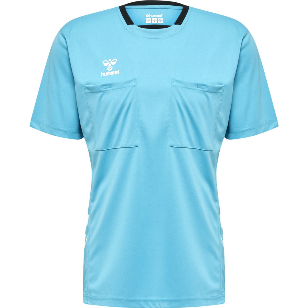 Hummel Hmlreferee Chevron Jersey S/S - scuba blue