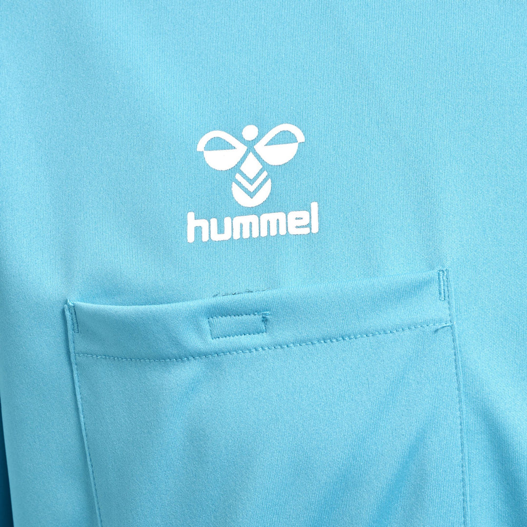 Hummel Hmlreferee Chevron Jersey S/S - scuba blue