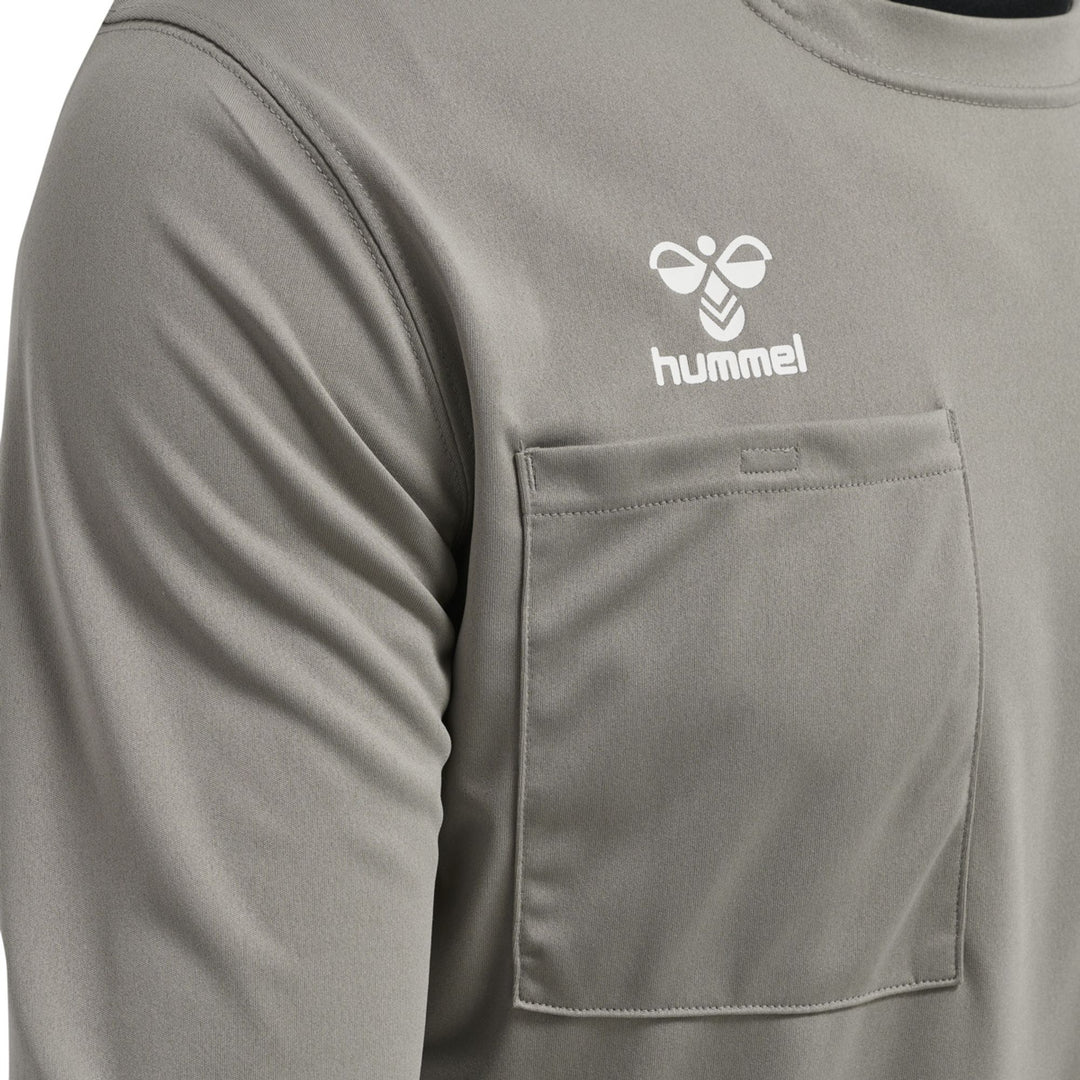 Hummel Hmlreferee Chevron Jersey L/S - steeple gray