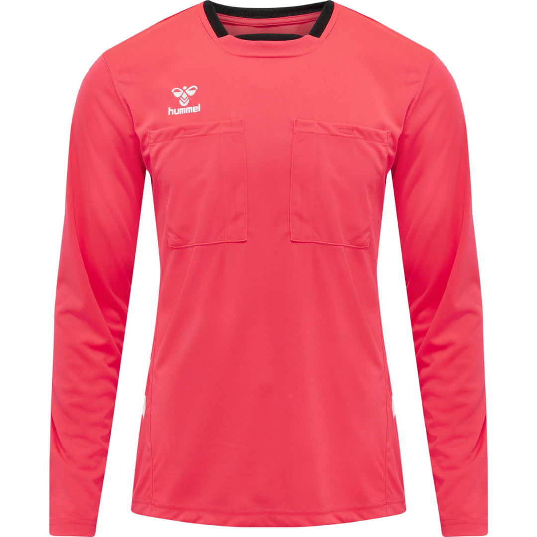 Hummel Hmlreferee Chevron Jersey L/S - diva pink